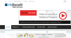 Desktop Screenshot of hxbenefit.com